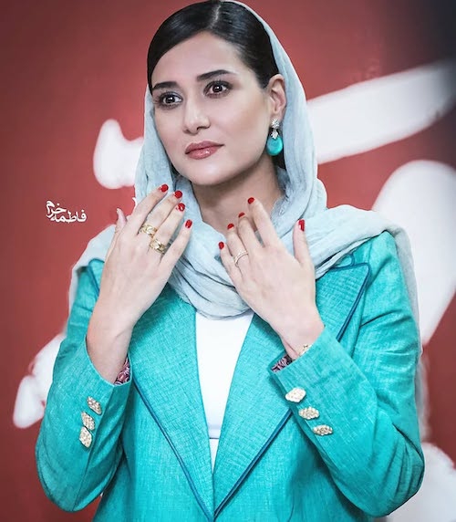 کت و شلوار سبز پریناز ایزدیار