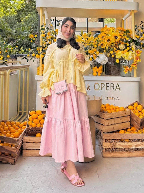 استایل با زرد کره‌ای به پیشنهاد بلاگر‌ها