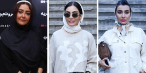 بازیگران ایرانی با این استایل‌های نچسب در اکران یک فیلم حاضر شدند