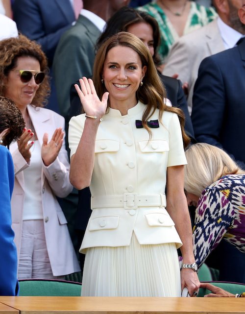 کیت میدلتون در فینال ویمبلدون ۲۰۲۵