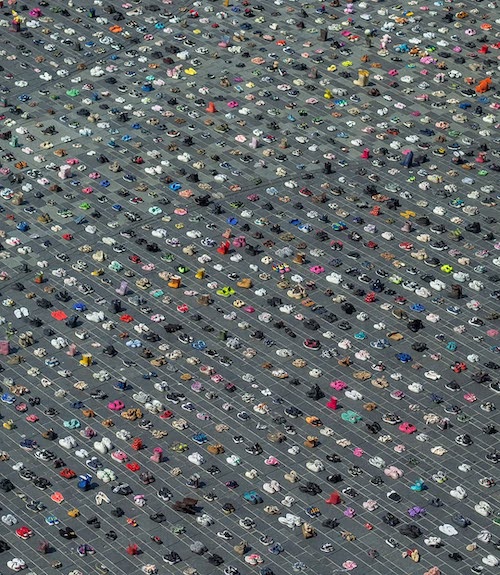 کفش کودکان فلسطینی