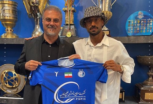 استایل خز رامین رضائیان با کلاه دیور