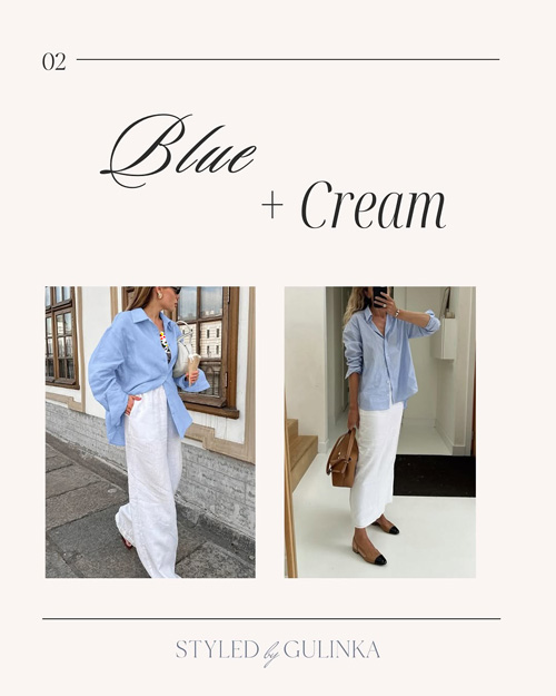 ترکیب رنگ آبی روشن