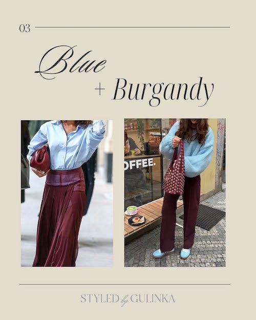 ترکیب رنگ آبی روشن