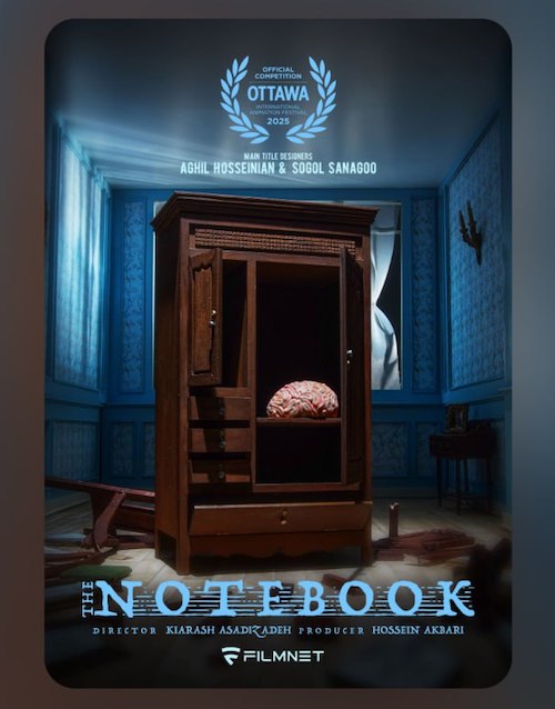 حضور تیتراژ «دفتر یادداشت» در جشنواره انیمیشن اتاوا