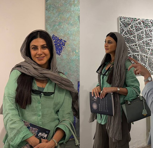 استایل تابستانی آزاده صمدی