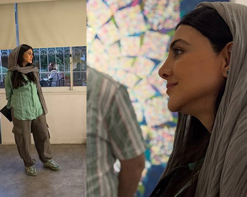 استایل تابستانی آزاده صمدی