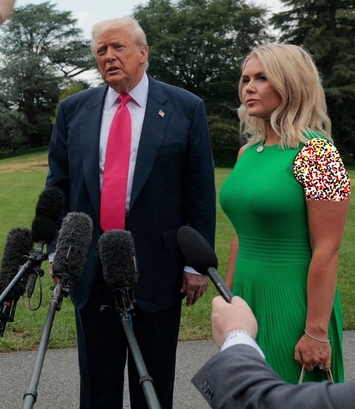 پیراهن سبز کارولین لویت