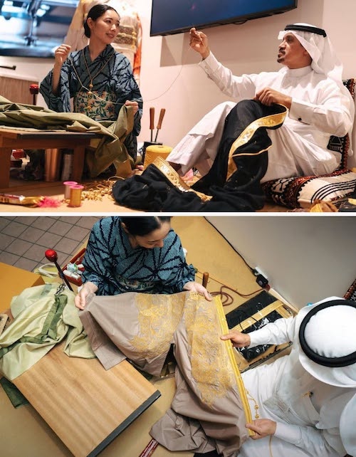 ترکیب مد ژاپن و عربستان