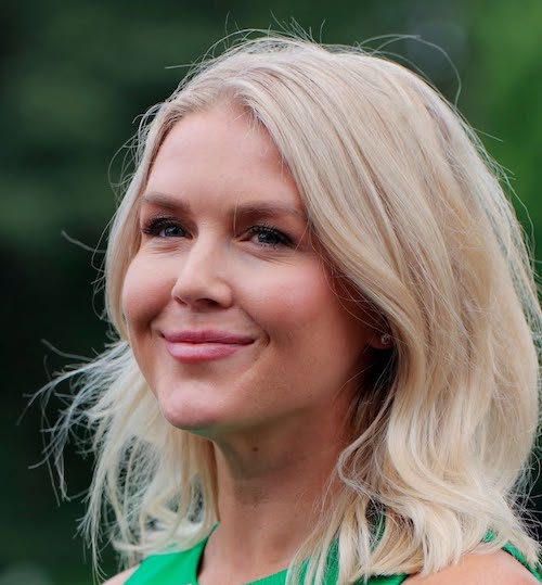 پیراهن سبز کارولین لویت