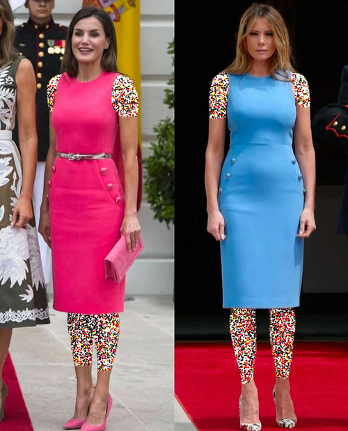 تقلید ترامپها از زنان سلطنتی