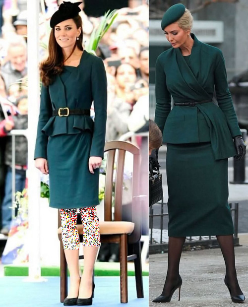 تقلید ترامپها از زنان سلطنتی