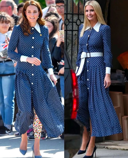 تقلید ترامپها از زنان سلطنتی