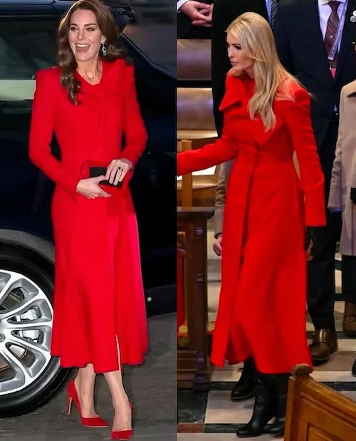 تقلید ترامپها از زنان سلطنتی