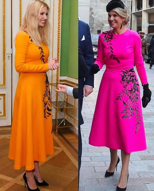 تقلید ترامپها از زنان سلطنتی