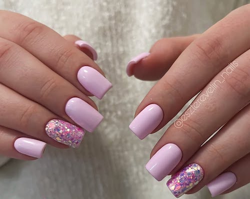 طراحی ناخن اکلیلی