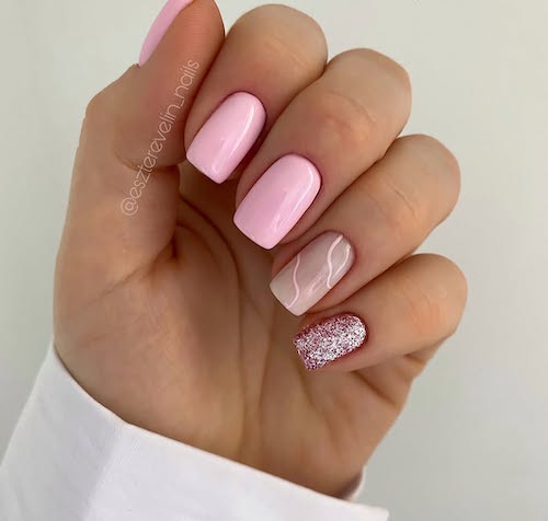 طراحی ناخن اکلیلی