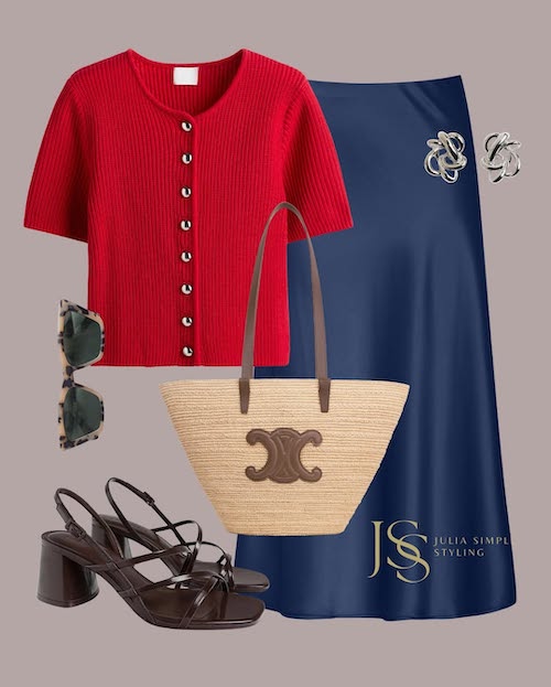 انواع دامن برای تیپ تابستانی