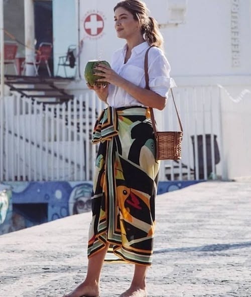 ترند دامن‌های لنگی