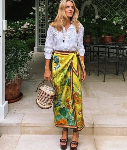 ترند دامن‌های لنگی