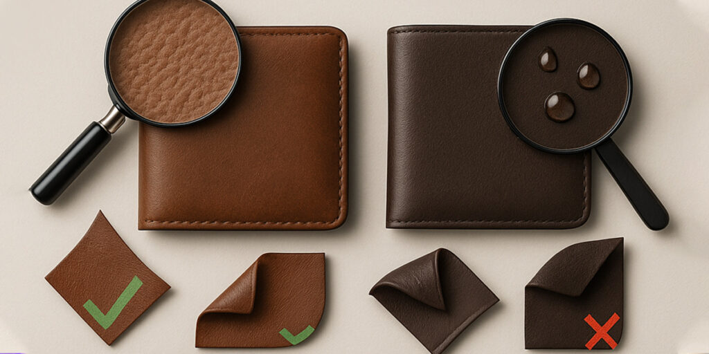 از کجا بفهمیم چرم اصل است؟ 6 روش معتبر و کاربردی