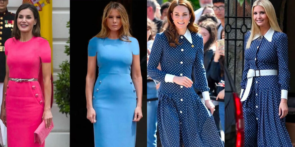 تقلید ترامپها از زنان سلطنتی