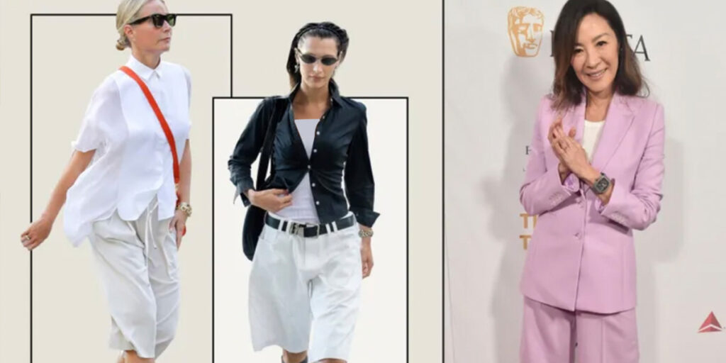 شلوارک میدی سلبریتیها