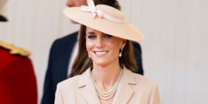 تاج محبوب پرنسس دایانا روی سر کیت میدلتون دیده شد