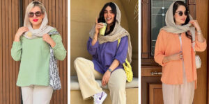 چند پیشنهاد بی‌نظیر برای اینکه تابستان امسال با شلوار کرم بدرخشید