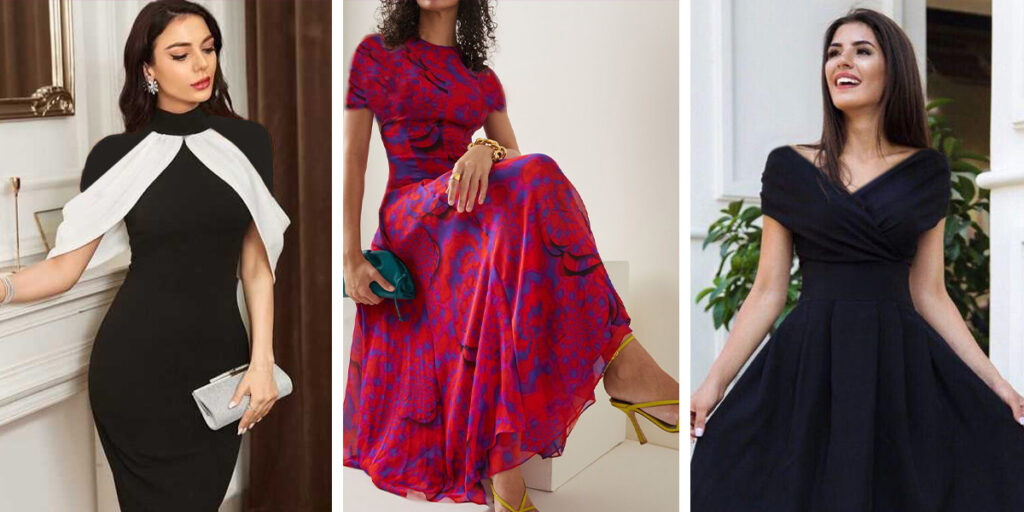 فرم بدنتان را بگویید تا پیراهن مجلسی مناسبتان را پیشنهاد دهیم