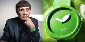 ساعت زیبایی که با الهام از یک سیب طراحی شد