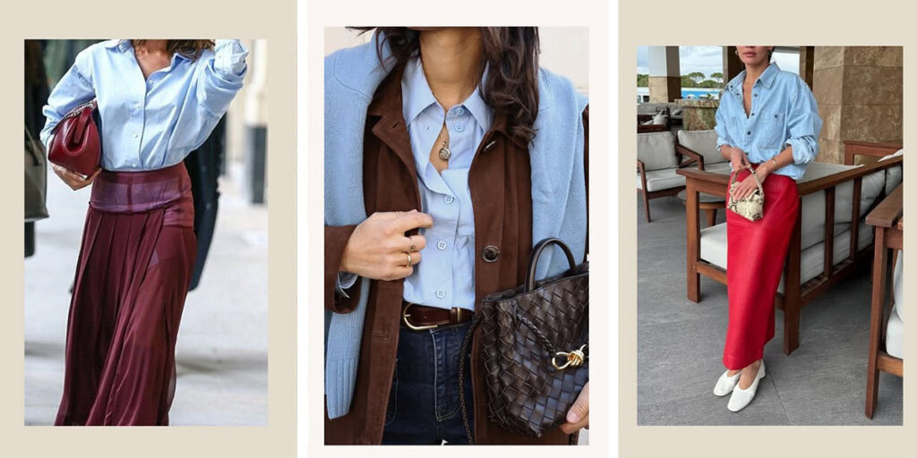 آبی محبوب تابستان را با این ۵ رنگ ست کنید