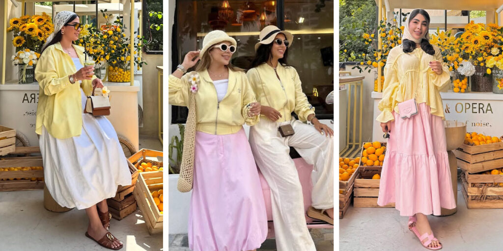 ست کردن زرد کره‌ای را اینبار از این ۹ بلاگر مشهور ایرانی یاد بگیرید