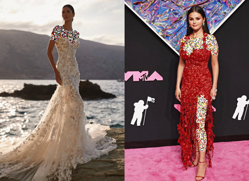 لباس عروس احتمالی سلینا گومز