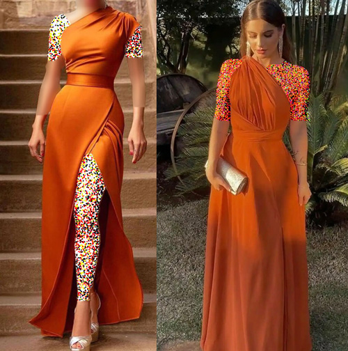 پیراهن مناسب برای فرم بدن