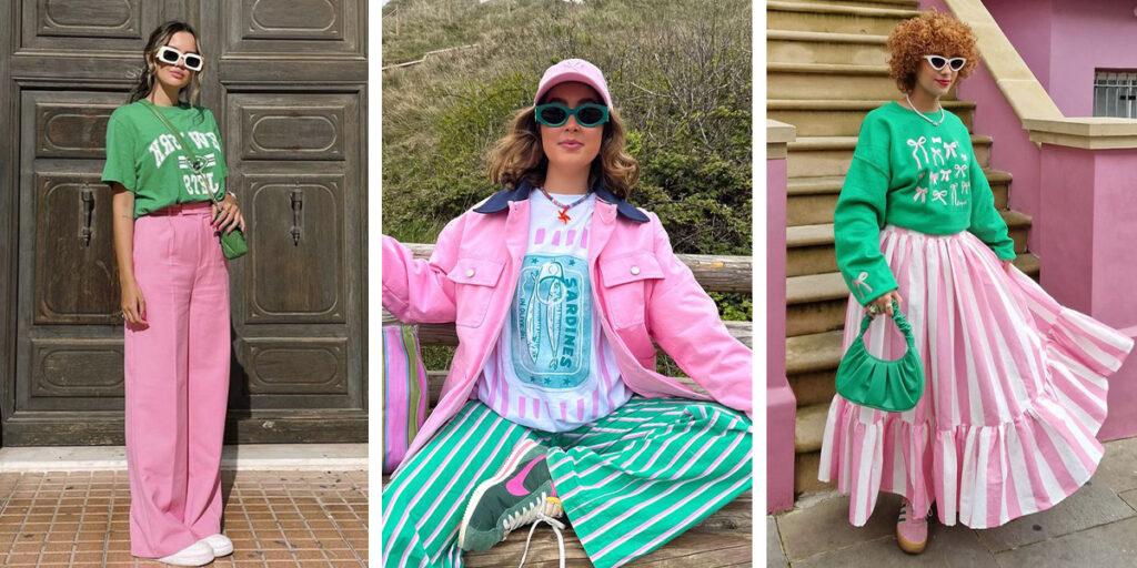 صورتی و سبز؛ ترکیب رنگ‌های متضادی که معجزه می‌آفریند