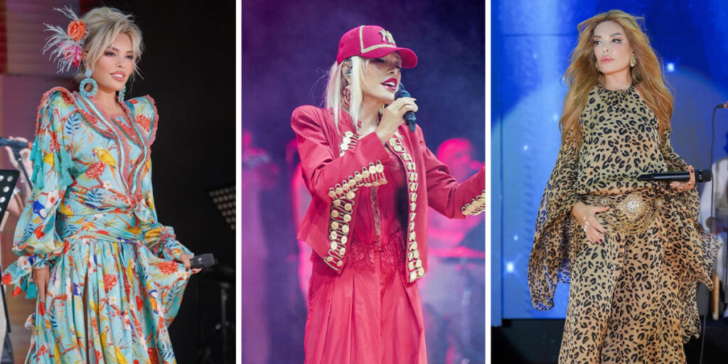 استایلهای رنگارنگ آژدا پکان