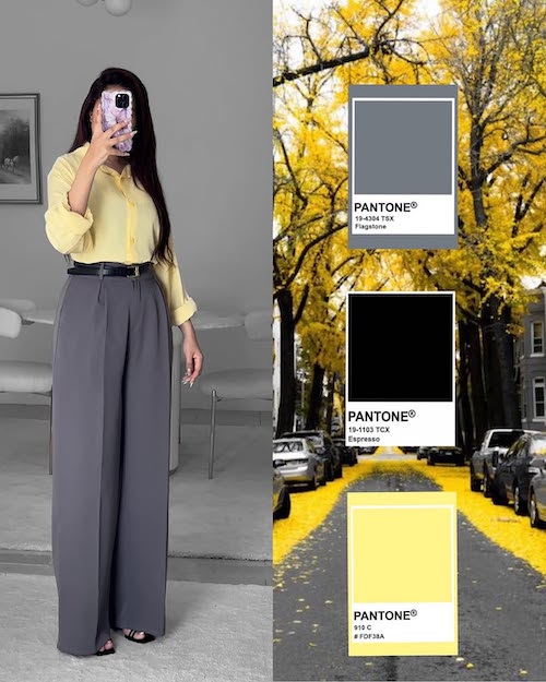 ترکیب رنگ طبیعت