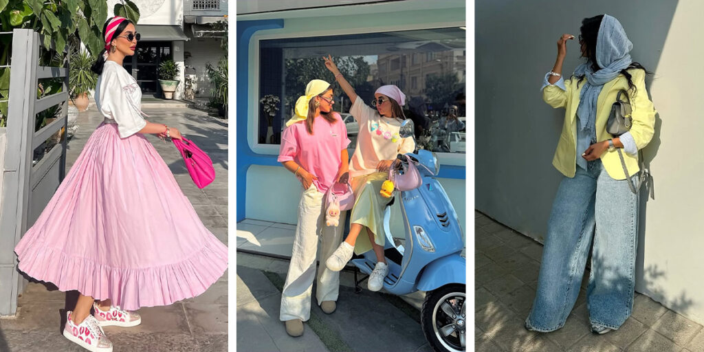 پیشنهاد چند استایل شاد و رنگی که در عین حال کاملا شیک هستند