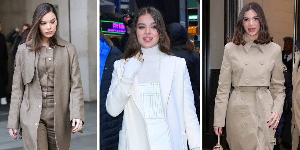 استایل مونوکروم به روایت هیلی استینفلد؛ هماهنگی ساده اما لوکس