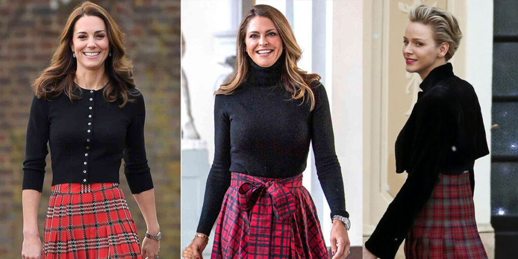 وقتی چند بانوی سلطنتی دست به دامن یک لباس می‌شوند!