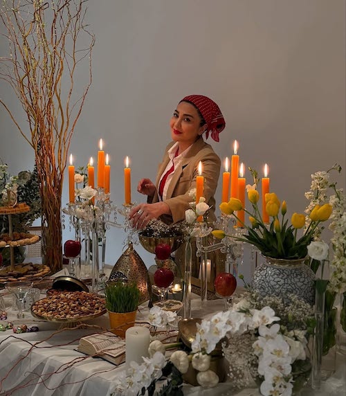 ترند جدید بستن روسری