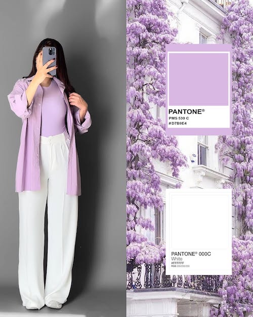 ترکیب رنگ طبیعت