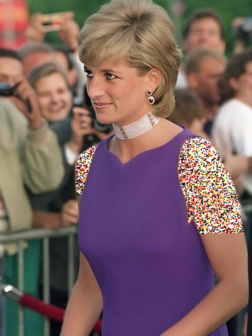 لباس‌های مجلسی پرنسس دایانا