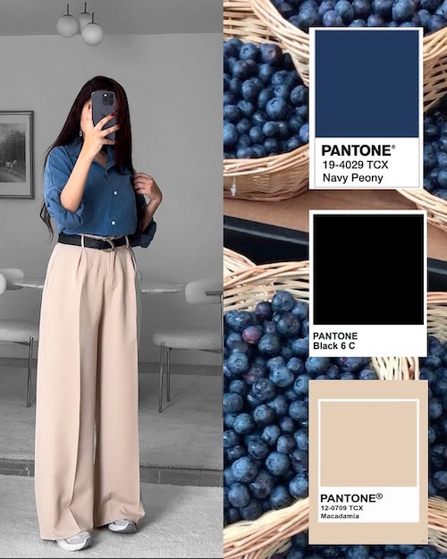 ترکیب رنگ طبیعت