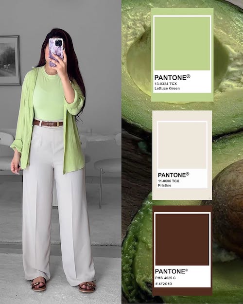 ترکیب رنگ طبیعت