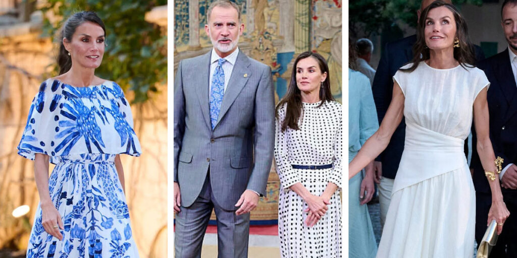 پوشیدن این پیراهن‌های تابستانی، ملکه لتیزیا را به ستاره روزهای گرم تبدیل کردند