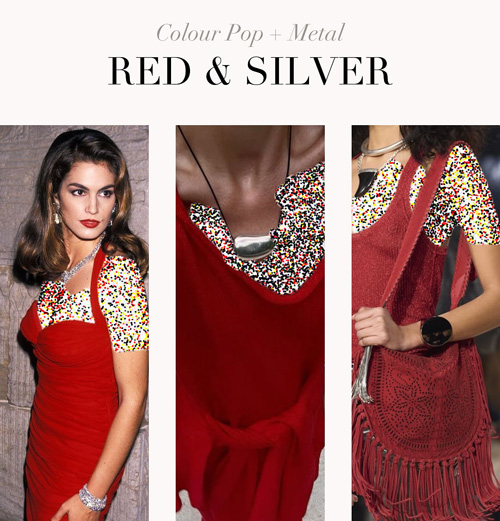 ترکیب‌‌های رنگ قرمز