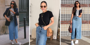 دامن‌های جین پرطرفدار را چگونه ست کنیم؟ این شیوه‌ها مدرن‌تر و شیک‌تر هستند