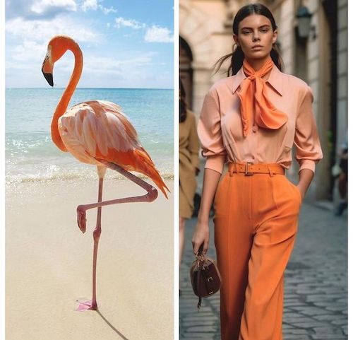 ترکیب رنگ طبیعت